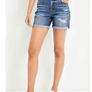 Women's Blue Denim Shorts